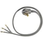   3 Prong Range Power Cord For Electric Cooktops  Ranges  Ovens 40 Amp
