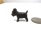 Vintage 1940s Ideal Dog Food Metal Good Luck Charm Boston Terrier Dog  419