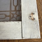 Architectural Salvage Antique Cabinet Door Leaded Glass Panel Original