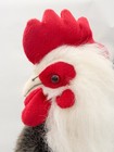 Hansa Creations Realistic Rooster Plush Chicken 17    Lifelike Farm Bird