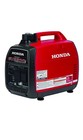 Honda Eu2200i Portable Inverter Generator 120v Bluetooth Red black 0 95gal