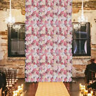 12pcs Artificial Flower Wall Panels Silk Plastic Backdrop Party Wedding Decor