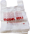 Shopping Thank Reusable And Disposable Grocery Bags Measures 11 5  X 6 25  X    