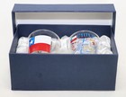 Chile Souvenir Boxed Shot Glass Set  set Of 2 