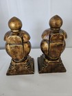 Decorative Faux Bronze Bookends - Set Of 2