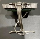 Elias Artmetal 1762 Art Deco Mini Silver Pewter Picture Frame 1983 New Usa