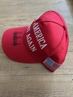Hand Signed President Donald Trump Maga 45-47 Red Hat Autograph Hologram Coa