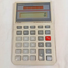 Vintage Unisonic Xl   1018x Solar Dual   power Calculator 10   digit - Tested - Works