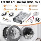 279838 Dryer Heating Element Thermostat Thermal Fuse For Whirlpool Kenmore Roper
