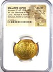 Romanus Iv Gold Christ Av Histamenon Nomisma 1068-1071 Ad - Ngc Choice Xf  ef 