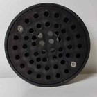Oatey 4-way Round Black Abs Area Floor Drain With Removable Screw-in Drain Cover