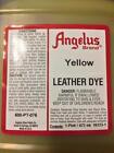 Angelus Leather Dye 1 Pint Jet Black Navy Yellow Orange Grey Red