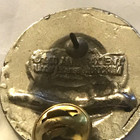 Anthrax Not  Man 1990 Die Cast Pin  Brockum Red Eyes Version