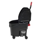 Rubbermaid Commercial Fg1863898 35 Qt  Wavebrake 2 0 Down-press Combo - Bk New