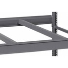 Tennsco Bpb-72-24 Shelf  24 In D  72 In W  Industrial Gray