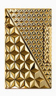 S t Dupont Line 2 Perfect Ping Lighter Double Fire X Gold C16646 New In Box