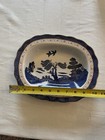 Blue Willow Porcelain Serving Dish Royal Doulton Made In England