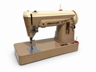 Singer 404 Slant  Needle Sewing Machine All Metal Gears Straight Stitch