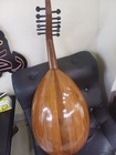 Arabic Oud Instrument Handmade  Middle Eastern Music  natural Wood Oud   Bag