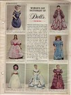 Woman  Day Directory Of Dolls- 12 Page Article-jan 1965