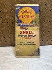 1927 Shell Gasoline Road Map Of Midwest Shell Road Map
