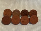 Vintage Rycraft Cookie Stamp Set Lot Of 8 Terracotta Pottery Baking Presses 2 