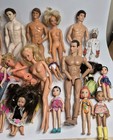 Vintage Mixed Doll Lot Barbie Bratz Other Parts Repair As Is