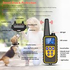 Rechargeable 875 Yard Remote Dog Training Collars Pet Trainer Shock Collar Puppy