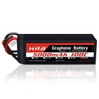 2pcs Graphe 22 2v 6s 5000mah Lipo Battery Ec5 For Rc Car Helicopter Airplane