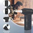 Compressed Air Duster Mini Blower With Led Light  130 000 Rpm  4 Speed New