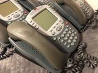 Lot Of 4 Avaya 2420 Digital Telephones 2420d01a Office Multi Headset Four Phones