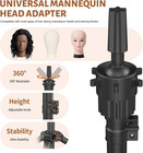 Wig Stand Tripod 50  Adjustable Mannequin Head Cosmetology Hairdressing Training