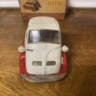 Bandai Bmw Isetta Friction Car B-588 Box And Paper Ad Tin Made In Japan Vintage