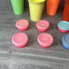 Vintage Tupperware 1oz Smidget Pill Dressing Mini Container Set Of 8   Tumblers