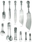 1896 Whiting Sterling Catalog Imperial Queen Oval Twist Heraldic Hyperion  Bead 