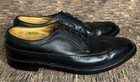 Florsheim Royal Imperial 96624 Wingtips V Cleats Black Calf Leather Men   s 14 B