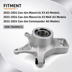 Left Rear Driver Knuckle Spindle For Can Am Maverick X3 Rr 2022-2024 706005412