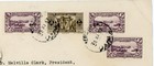 Lebanon French Mandate-republic-sc c41  128  124-beyrouth-23 xi 37-air Mail-to U