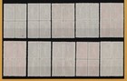 China 1960 Prc Physical Exercises Complete Set Of 10 Blocks Of 4  40 Stamps  Mnh