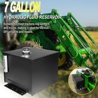 7gallon Hydraulic Fluid Reservoir Oil Tank For Tractors  Trucks   Log Splitte   