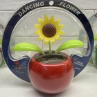 Solar Dancing Flower  Solar Powered Dancing Flower Toy - Set Of 3 - New In Packs