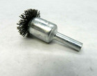 2  Pc 1  Circular Flared Crimped Wire End Brush Anderson 1 4  Shank  020 Wire