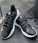 New Under Armour Curry 11 White Black Aqua Basketball Shoes Men   s 9 W10 5 Bnib