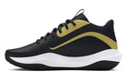 Under Armour Lockdown 7 Low Shoes Mens Gold Black 3028512-001