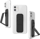 Clckr Universal Phone Grip   Stand Adhesive Holder Black   2 Pack   Clearance