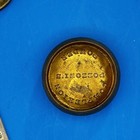 Pozzoni s Complexion Powder Emb 1890s Brass Tin With Brass Lid Original Vintage