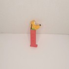 Vintage Disney Pluto Pez Dispenser Red Stem Collectible Candy Toy Mickey Friends