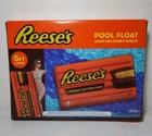 Giant 5ft Reese s Peanut Butter Cup Inflatable Pool Float Candy Design Raft New 