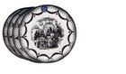 Halloween Upick Royal Stafford Haunted House Coven Witches Gathering Plate Bowl