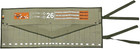 Tool Roll Organizer With 26 Pockets For Wrenches  Metric   Sae Durable Cotton Ca